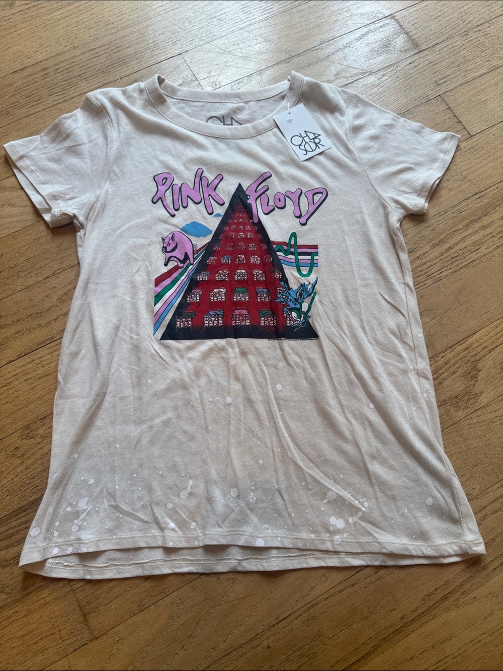 Chaser Pink Floyd Crewneck Tee, NWT size medium